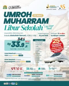 umroh sunnah juni 2026 liburan sekolah