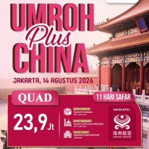 umroh agustus plus china