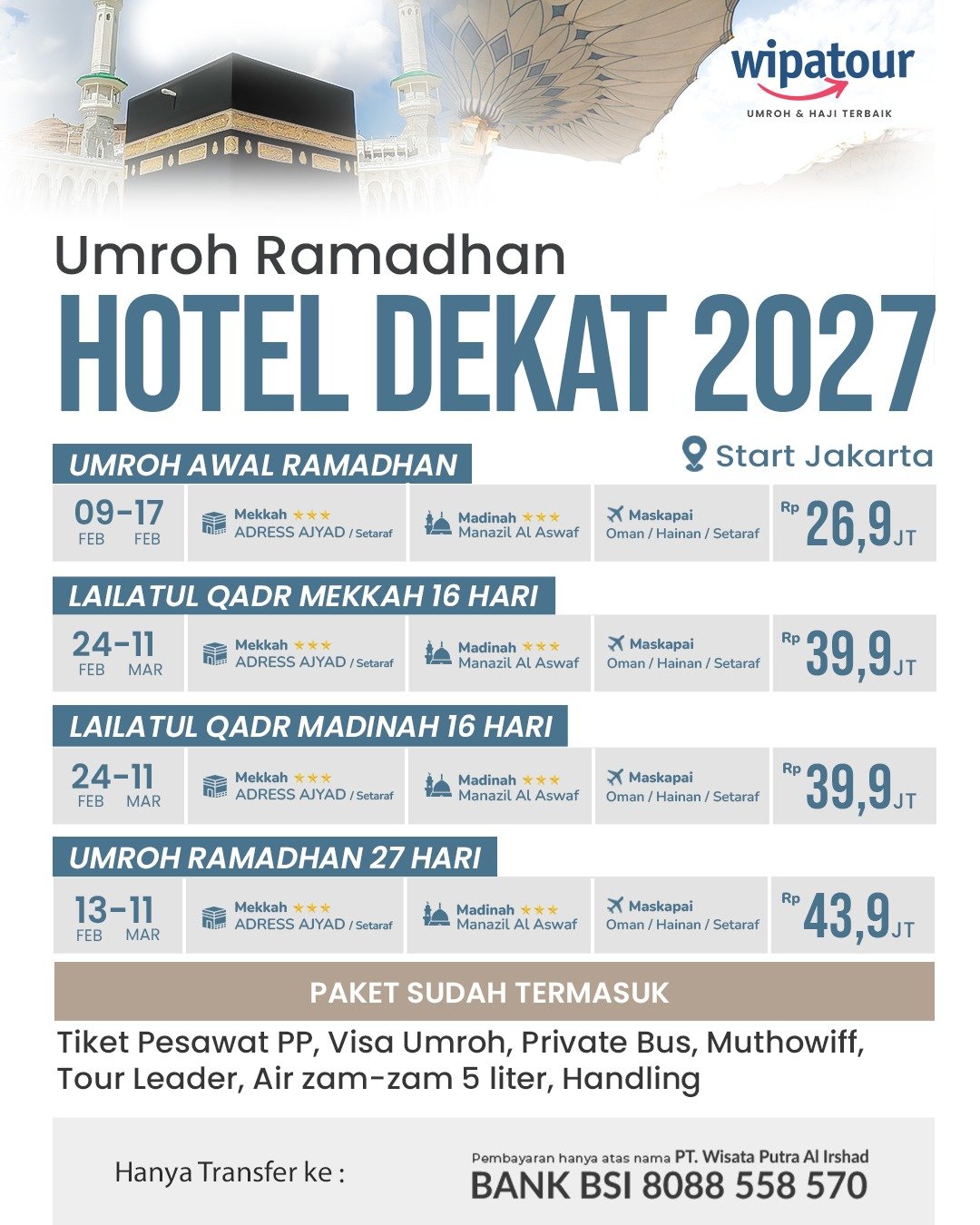 umroh ramadhan 2027